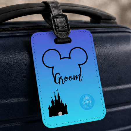 Disney Groom Luggage Tag Gift