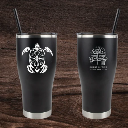 Sea Turtle 30oz Engraved Tumbler Gift (Multiple Colors)