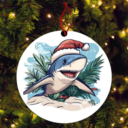 Sea Creatures 4" Double Sided Ceramic Ornament