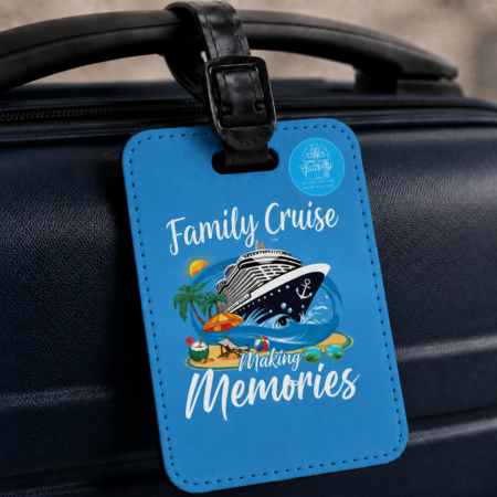 Family Cruise Making Memories Luggage Tag Gift
