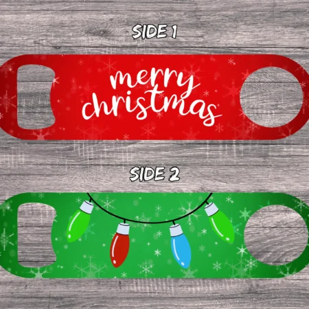 Merry Christmas Bottle Opener