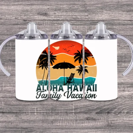 Aloha Hawaii Family Vacation Sippy Cup Gift (Copy)