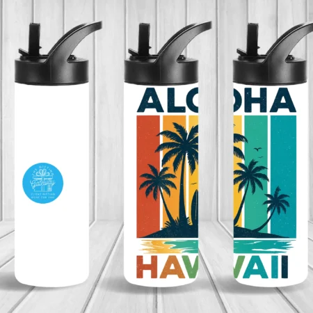 Aloha Hawaii Tumbler & Flip Top Gift