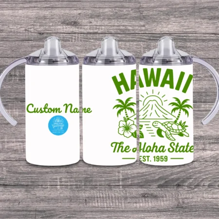Aloha State Sippy (Custom Name) Cup & Gift