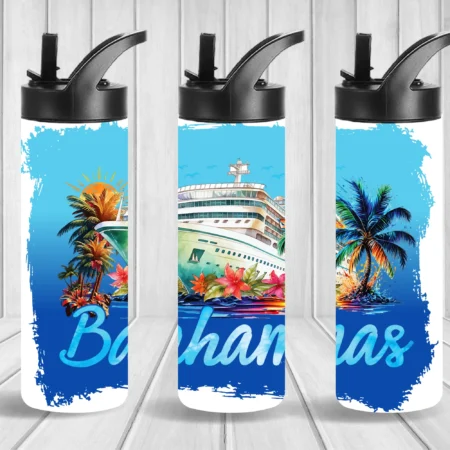 Bahamas Blue Cruise Flip Top & Tumbler GIft