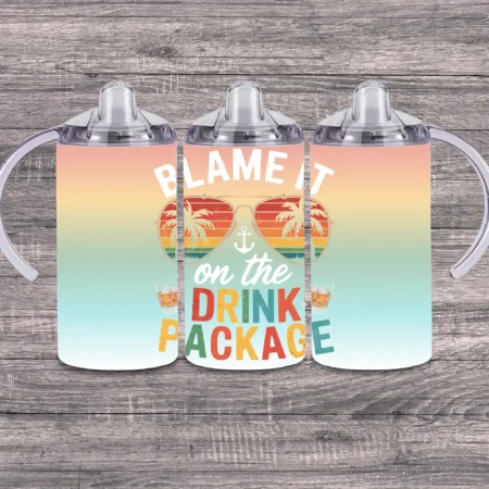 Blame It on the Drink Package Sippy Cup Gift