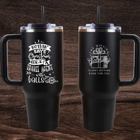 Nothing Says Travel Agent Like Engraved Tumbler