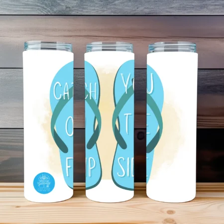 Catch You on the Flip Side Flip Top & Tumbler Gift