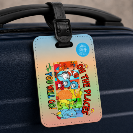 O the Places You Will Go Luggage Tag Gift