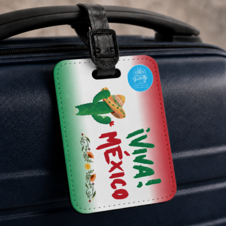 Viva Mexico Luggage Tag Gift