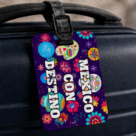 Mexico Con Destino Luggage Tag Gift