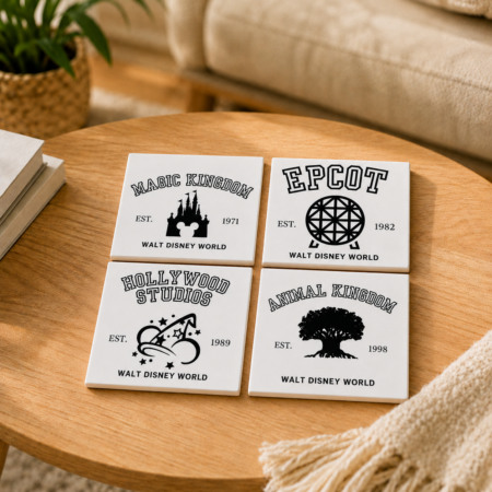 Disney Parks Coaster Gift Set