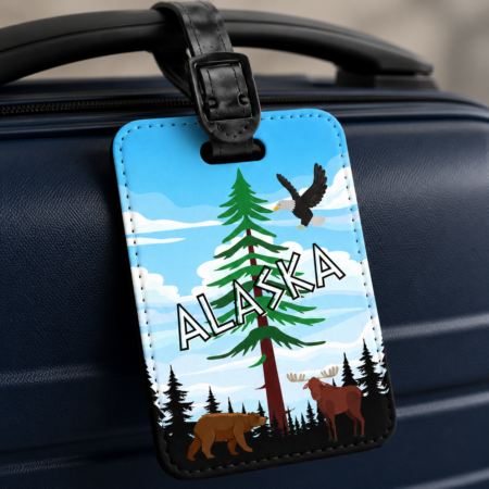 Getting Wild in Alaska Luggage Tag Gift