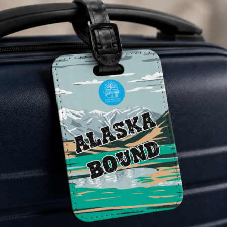 Alaska Bound Luggage Tag Gift