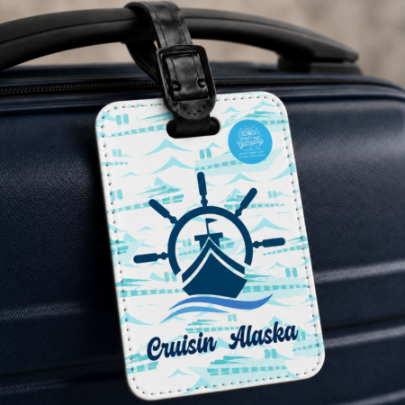 Crusin Alaska Luggage Tag Gift