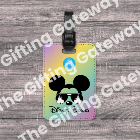 Disney Bound Mickey Sunglasses Luggage Tag Gift