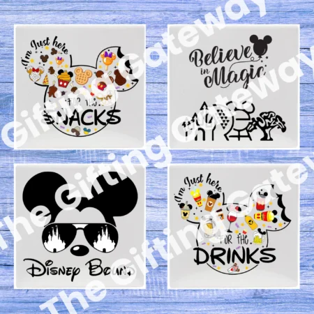 Disney Themed Coster Gift Set