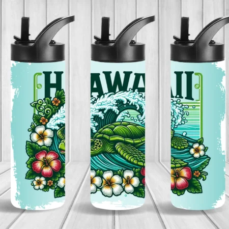 Hawaii State of Mind Tumbler & Flip Top Gift