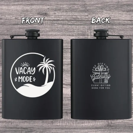 Vacay Mode Engraved Flask