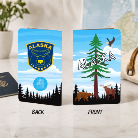 Alaska Forrest Passport Book Gift