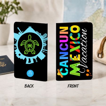 Cancun Mexico Vacation Passport Book Gift