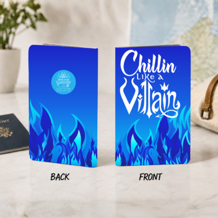 Chillin Like a Villain Blue Passport Book Gift