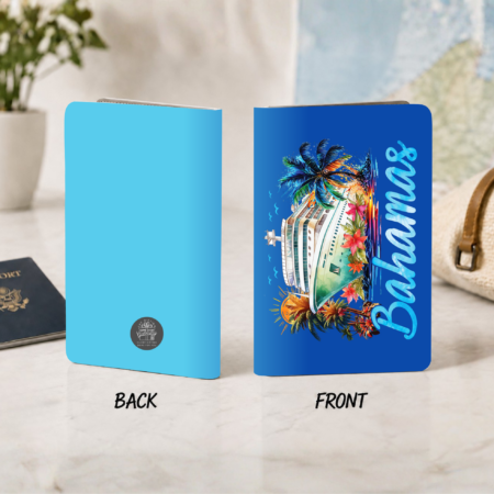 Bahamas Cruise Blue Passport Book Gift