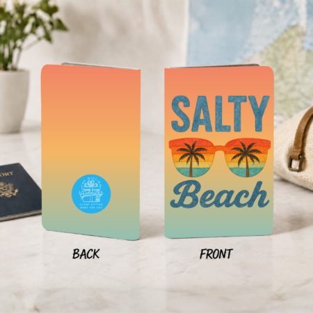 Salty Beach Passport Book Gift