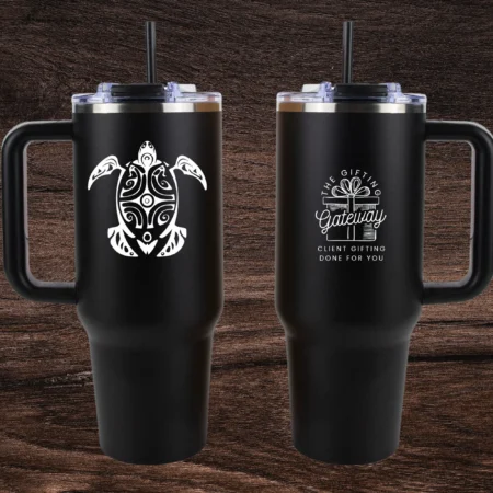 Sea Turtle 40oz Engraved Tumbler Gift (Multiple Colors)