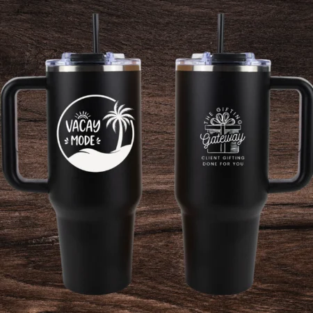 Vacay Mode 40oz Engraved Tumbler Gift (Multiple Colors)