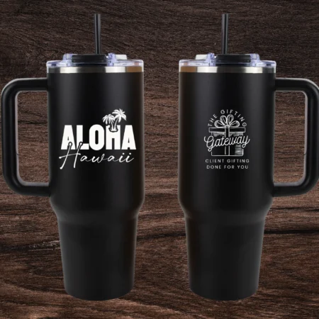 Aloha Engraved 40oz Engraved Tumbler Gift (Multiple Colors)