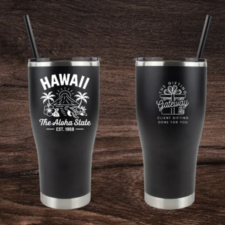 Hawaii Engraved 30oz Engraved Tumbler Gift (Multiple Colors)Engraved Tumbler Gifts